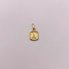 Dije letra A Oro amarillo 18k 0,4 Gr / 6,96 mm / 1,3 Cm