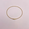 Aro It diamantado Oro amarillo 18k 2,15 Gr / 1,4 mm / 17,5 Cm