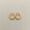 Candonga Entorchada Oro amarillo 18k 2 Gr / 2 Cm