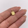 Dije letra P Oro amarillo 18k 0,4 Gr / 6,96 mm / 1,3 Cm