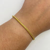 Pulso It Franco Oro amarillo 18k +1 / 3,36 Gr / 2,3 mm / 20 Cm