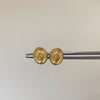 Topos virgen milagrosa ovalo  Oro amarillo 18k 0,9 Gr / 10 mm