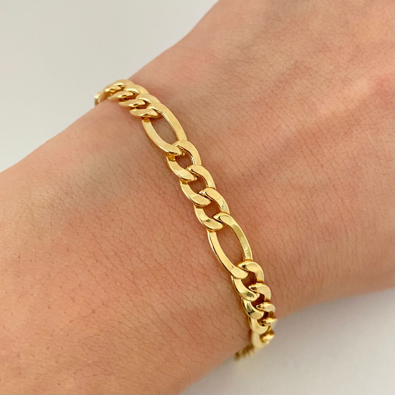 Pulso It 3x1 Oro amarillo 18k +1 / 6,05 Gr / 5,7 mm / 19 Cm