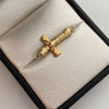 Herraje Cruz Cristo Oro amarillo 18k 0,65 Gr / 2,7 Cm