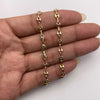 Cadena gc Tres oros 18k 5,80 Gr / 4,10 mm / 45 Cm Broche 0,40