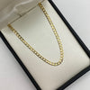 Cadena It panzer Oro amarillo 18k 10,2 Gr / 3 mm / 60 Cm