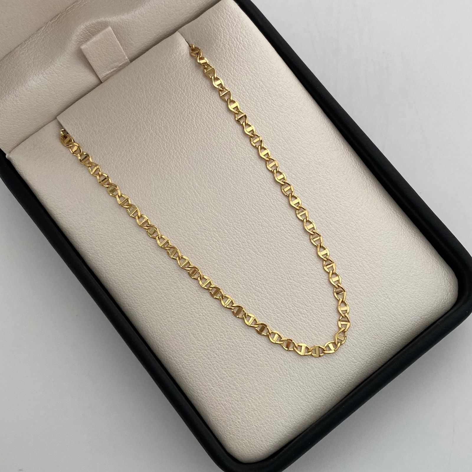 Cadena It Escalera Plana Oro amarillo 18k 3,2 Gr / 2,8 mm / 60 Cm