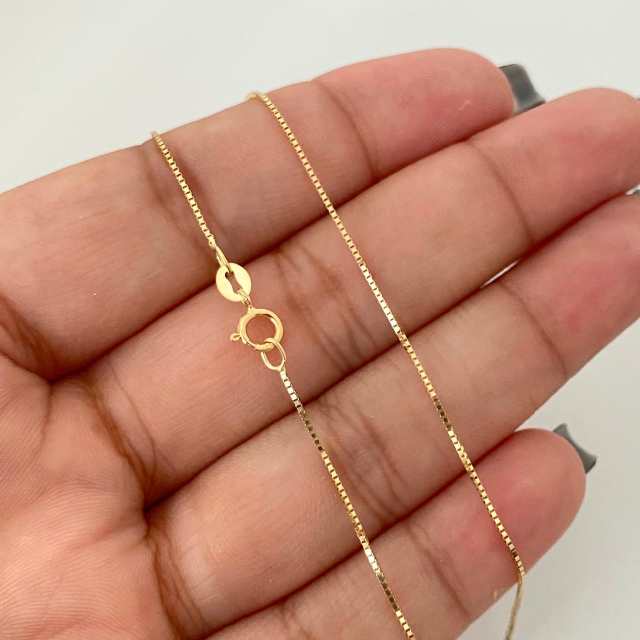 Cadena It veneciana Oro amarillo 18k 1,70 Gr / 0,8 mm / 50 Cm