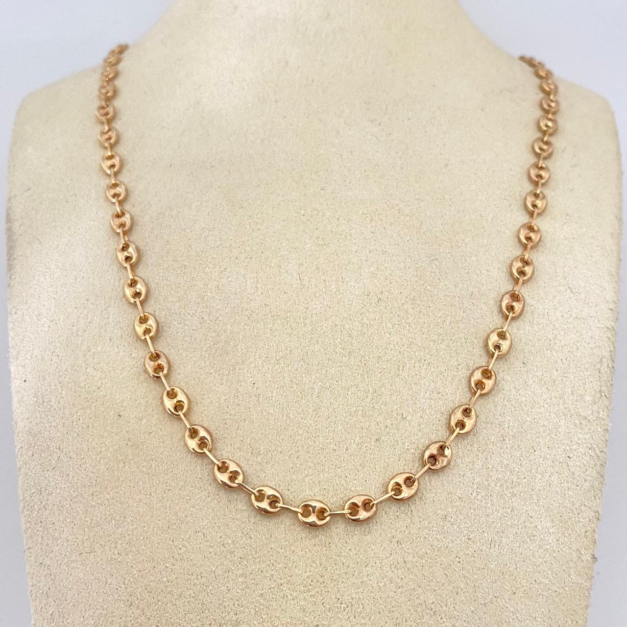 Cadena gc Oro amarillo 18k 7,75 Gr / 4,0 mm / 60 Cm Broche 0,60