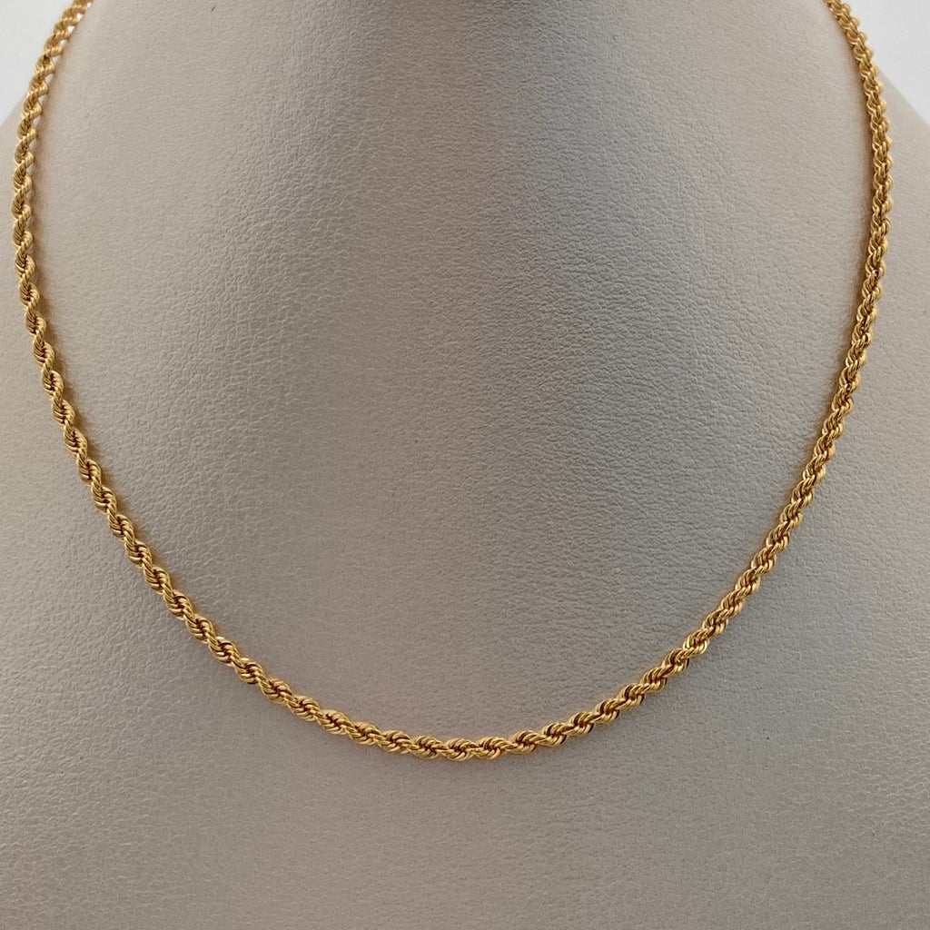 Cadena It Lazo Oro amarillo 18k +1 / 3,45 Gr / 2,1 mm / 25 Cm