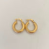 Candonga Entorchada Oro amarillo 18k 1,95 Gr / 1,8 Cm