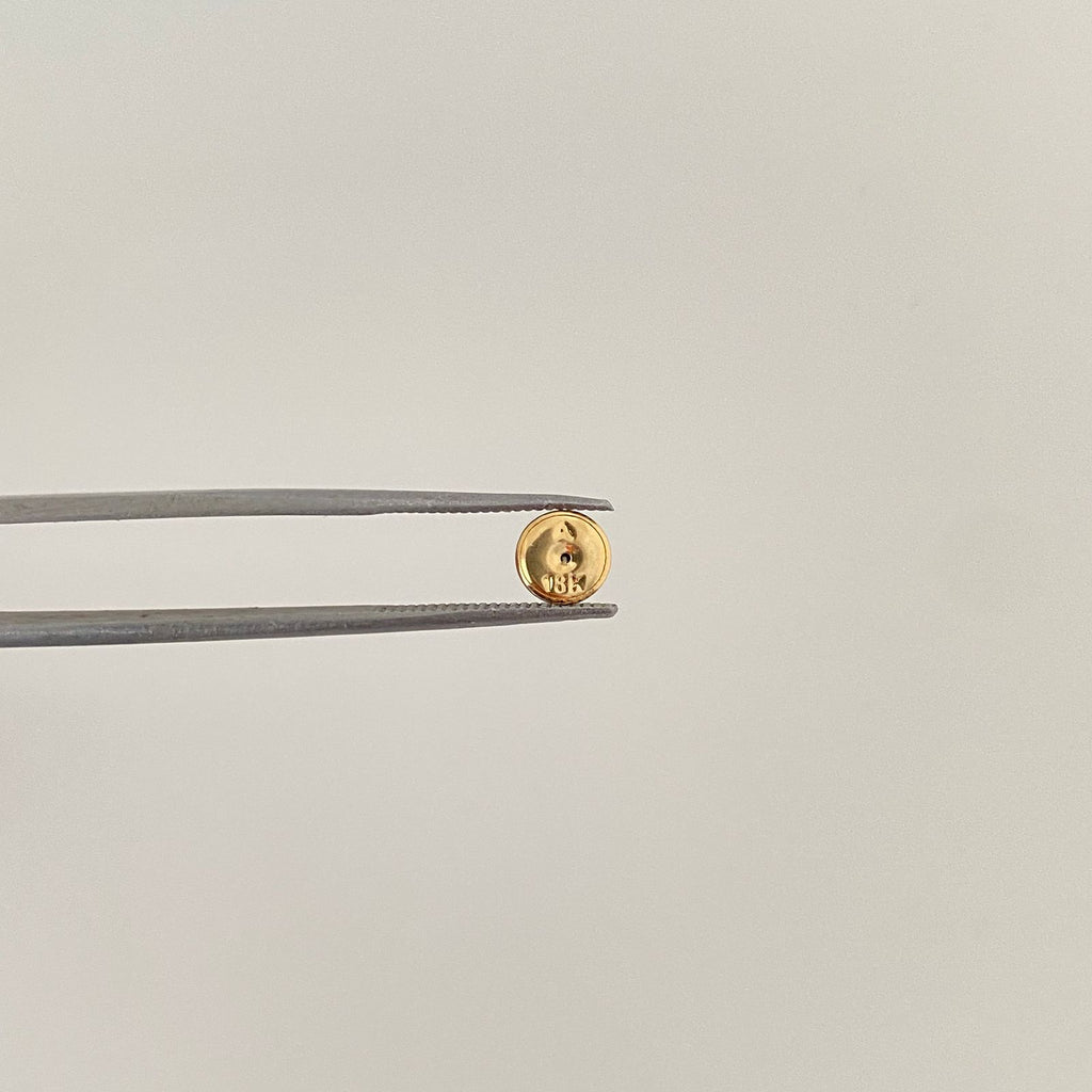 Topos Rosca de seguridad Oro amarillo 18k 0,11 Gr / 5,6 mm