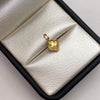 Dije Trebol diamantado Oro amarillo 18k 0,39 Gr / 8,2 mm / 1,3 Cm