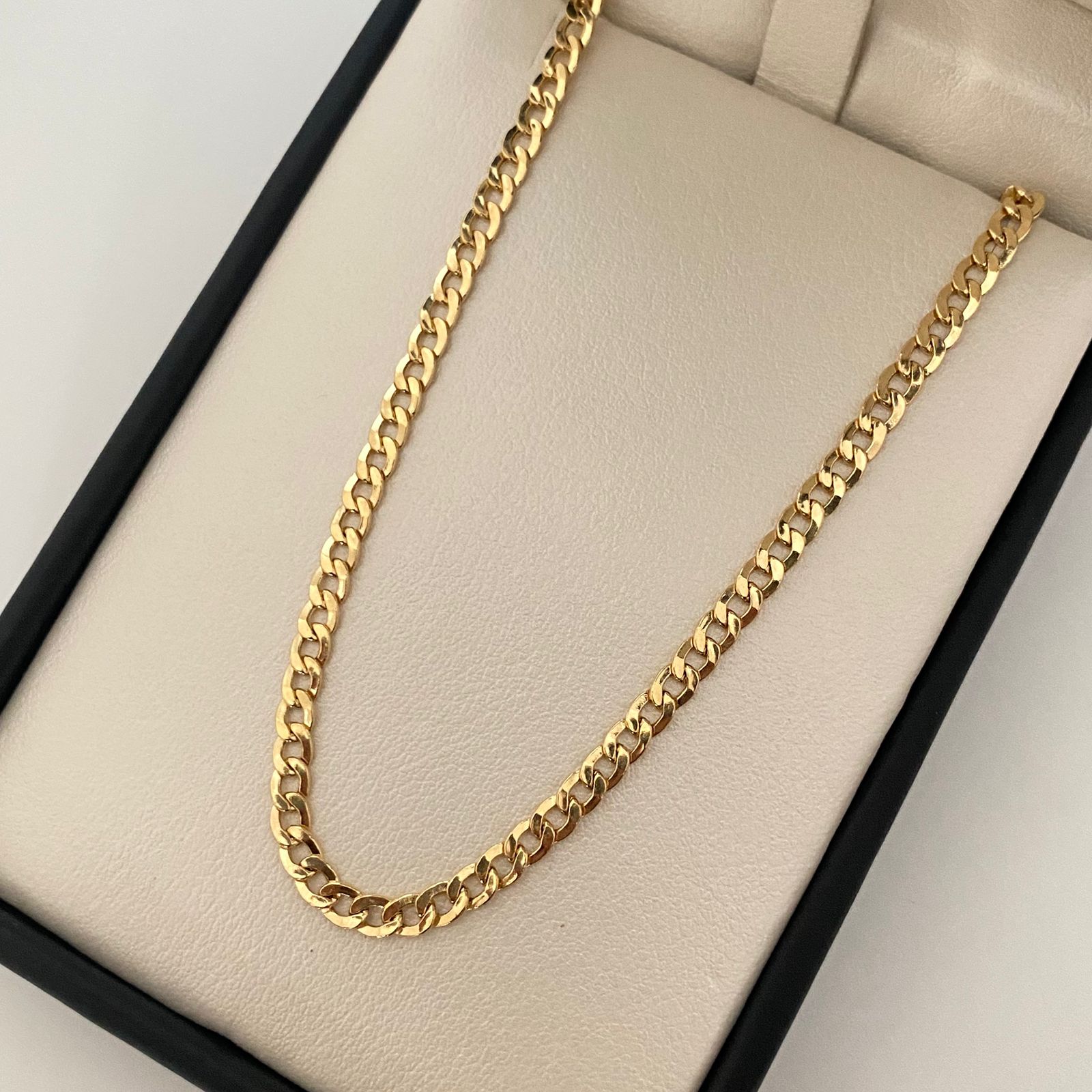 Cadena It cubana Oro amarillo 18k 6,7 Gr / 3,2 mm / 60 Cm