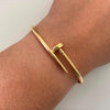 Aro It Clavo Oro amarillo 18k +4 / 6,4 Gr / 2,9 mm / 18,5 Cm