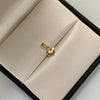 Dije Corazon Inflado Oro amarillo 18k 0,3 Gr / 8,2 mm / 1,1 Cm