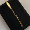 Pulso bebé Gc Placa Oro amarillo 18k 1,90 Gr / 3,6 mm / 14,5 Cm Broche 0,30