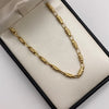 Cadena Rustica Oro amarillo 18k 13,10 Gr / 3,5 mm / 60 Cm Broche 0,40