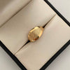 Anillo Troquel Puntos Oro amarillo 18k / Talla 8 / 1,5 Gr / 3 mm