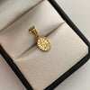 Dije Virgen Milagrosa Oro amarillo 18k 0,55 Gr / 8,2 mm / 1,8 Cm