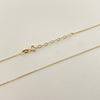 Cadena It aro seguido dije infinito Oro amarillo 18k +4 / 2,25 Gr / 1,0 mm / 45 Cm
