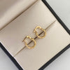 Candonga Entorchada Oro amarillo 18k 1,25 Gr / 1,5 Cm