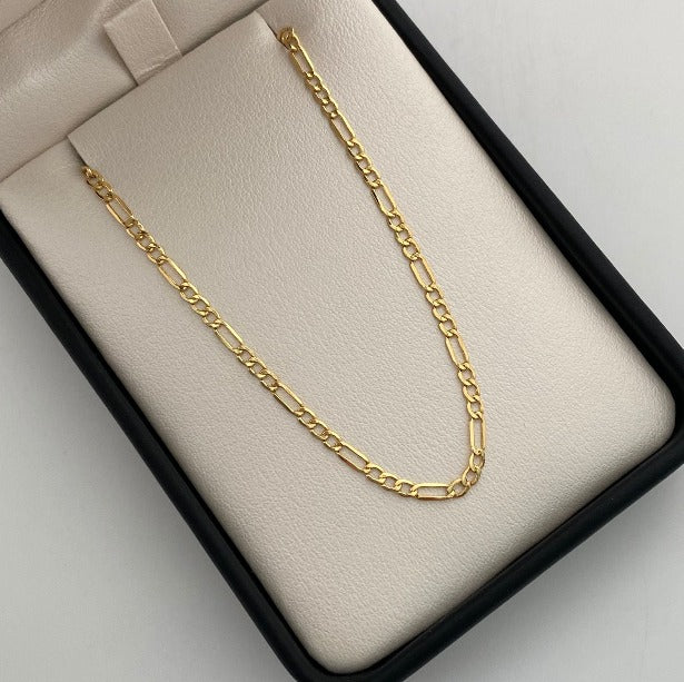 Cadena It 3x1 Oro amarillo 18k 3 Gr / 2,4 mm / 60 Cm
