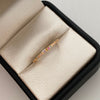 Anillo Churumbela Multicolor Oro amarillo 18k / Talla 6 1/2 / 0,95 Gr / 1,3 mm