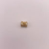 Herraje cilindro circones blancos Oro amarillo 18k 1,10 Gr / 0,7 Cm