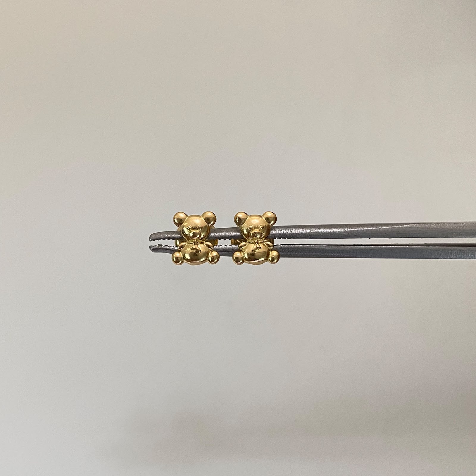 Topos Osito Oro amarillo 18k 0,8 Gr / 5,6 mm
