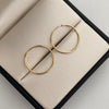 Candongas imperdibles Oro amarillo 18k 1,0 Gr / 2 Cm