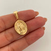 Dije Virgen Milagrosa Oro amarillo 18k 1,4 Gr / 14,7 mm / 2,8 Cm
