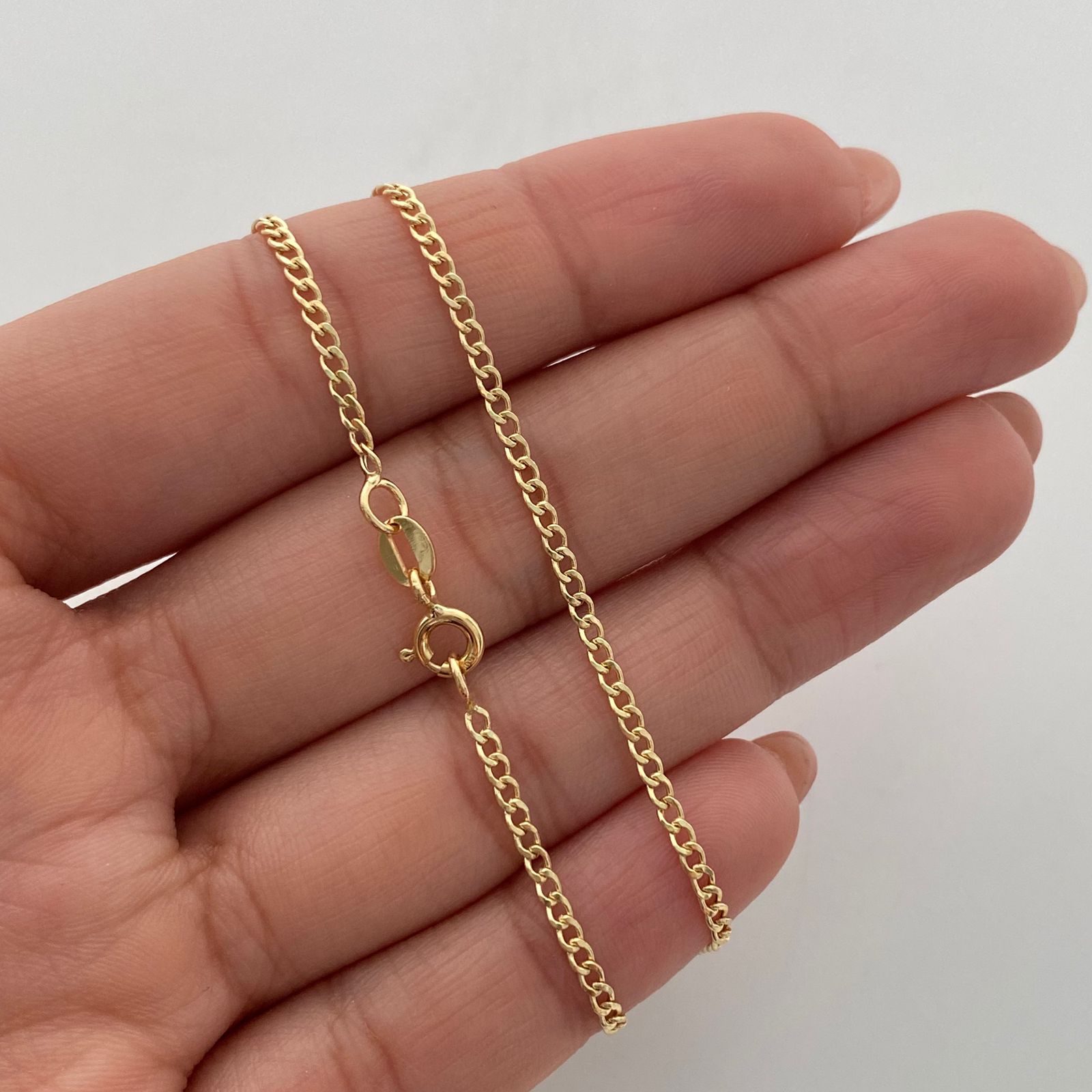 Cadena It Cubana  Oro amarillo 18k 2,7 Gr / 1,8 mm / 60 Cm
