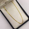 Cadena It China espejo Oro amarillo 18k +1 / 3,3 Gr / 2 mm / 50 Cm