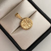 Dije San Benito Oro amarillo 18k 0,95 Gr / 14,1 mm / 2,3 Cm