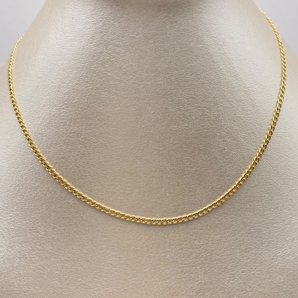 Cadena It cubana Oro amarillo 18k 3,35 Gr / 1,75 mm / 50 Cm