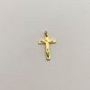 Dije Cruz cristo Oro amarillo 18k 1,6 Gr / 13,5 mm / 2,3 Cm