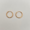 Candonga Imperdible Oro amarillo 18k 0,45 Gr / 1,1 Cm