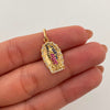 Dije Virgen de Guadalupe Casting Silueta Oro amarillo 18k 1,9 Gr / 13,3 mm / 2,5 Cm