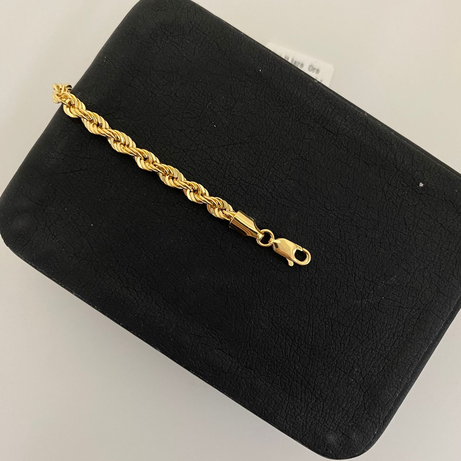 Pulso It lazo Oro amarillo 18k +1 / 4,10 Gr / 3,8 mm / 22 Cm