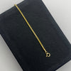 Pulso It Mini franco Oro amarillo 18k +1 / 1,55 Gr / 1,7 mm / 18,7 Cm