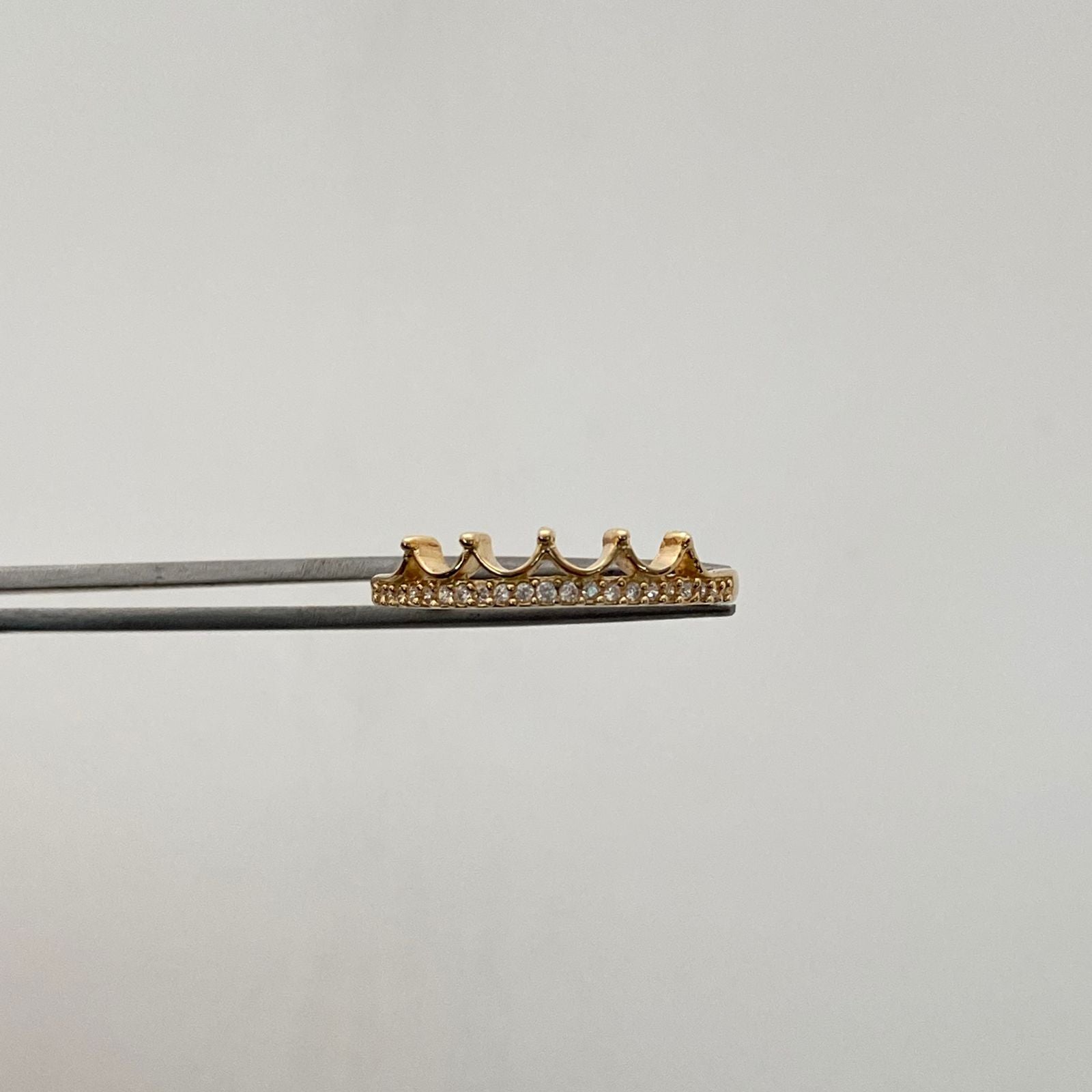 Anillo 15 Corona Casting Oro amarillo 18k / Talla 7 / 2,15 Gr