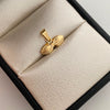 Dije Ojos de Santa Lucia Oro amarillo 18k 0,4 Gr / 13,8 mm / 1,1 Cm