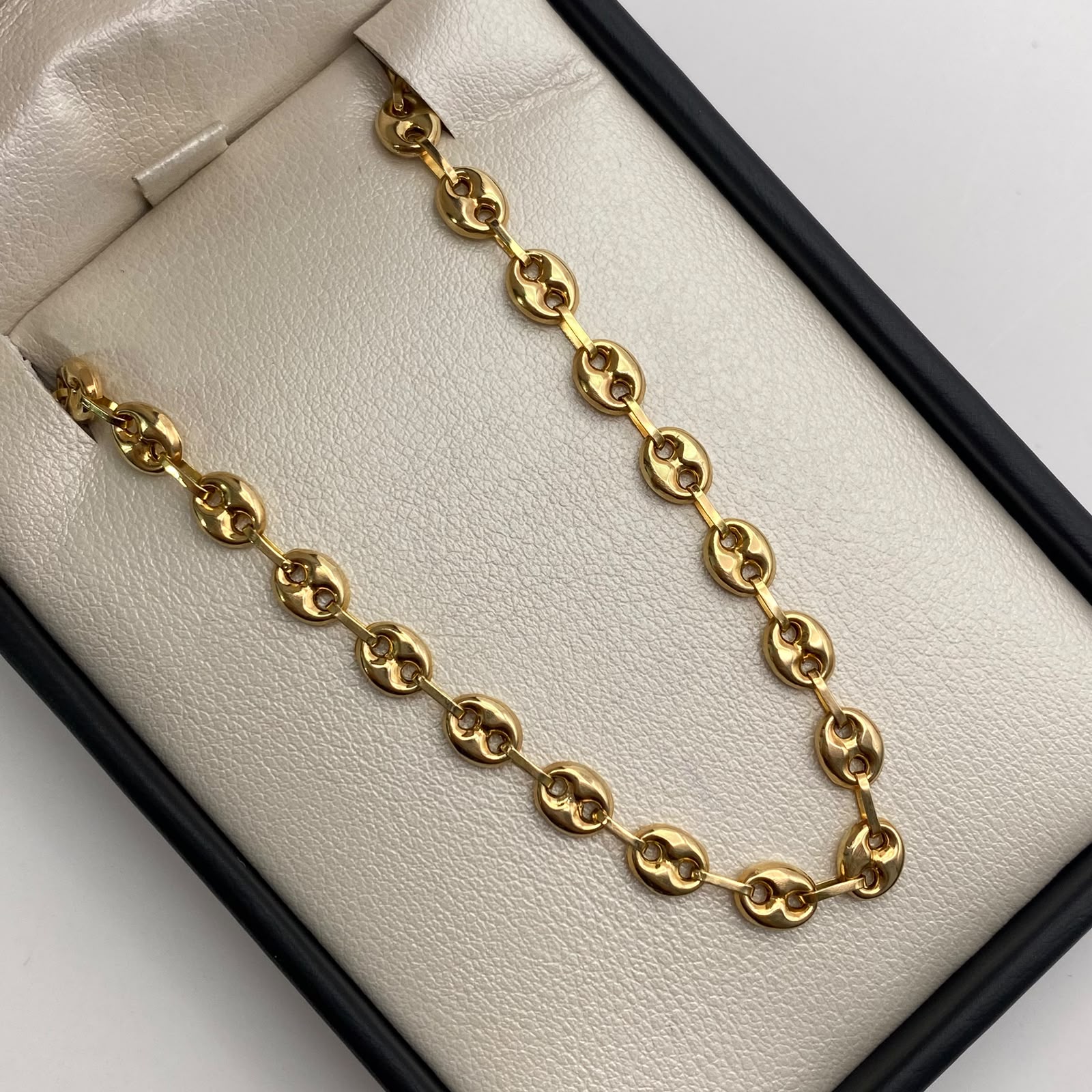 Pulso Gc Liso Oro amarillo 18k 4,20 Gr / 5,2 mm / 20,6 Cm Broche 0,40