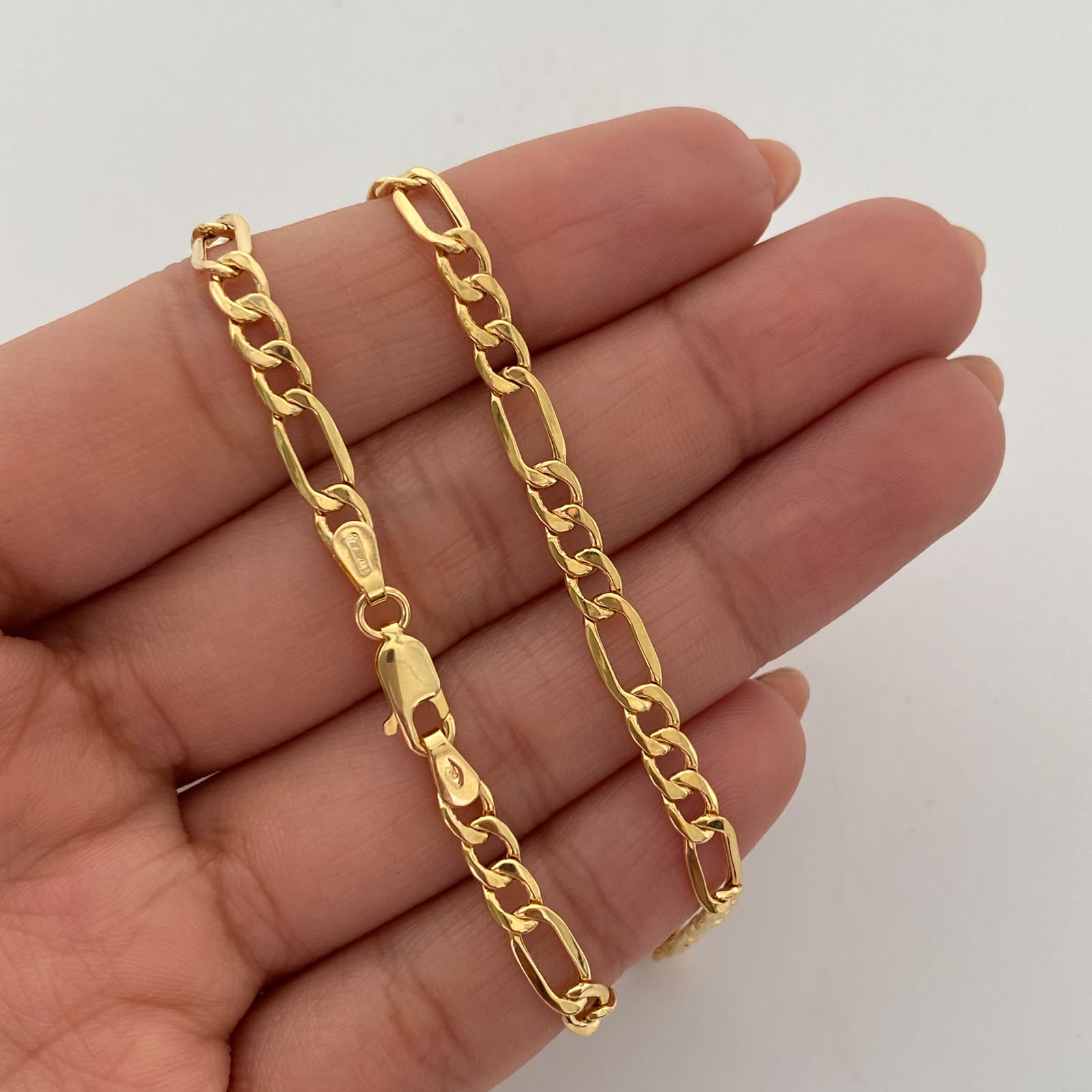 Cadena It 3x1 Oro amarillo 18k 3,75 Gr / 3,6 mm / 60 Cm
