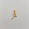 Dije Letra A Casting Oro amarillo 18k 0,95 Gr / 13 mm / 2 Cm