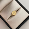 Herraje San benito Oro amarillo 18k 0,35 Gr / 1,5 Cm