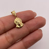 Dije rostro cristo Oro amarillo 18k 0,54 Gr / 7,9 mm / 2 Cm