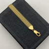 Pulso It Chino 2 carriles Oro amarillo 18k +1 / 14,2 Gr / 9,3 mm / 21,2 Cm