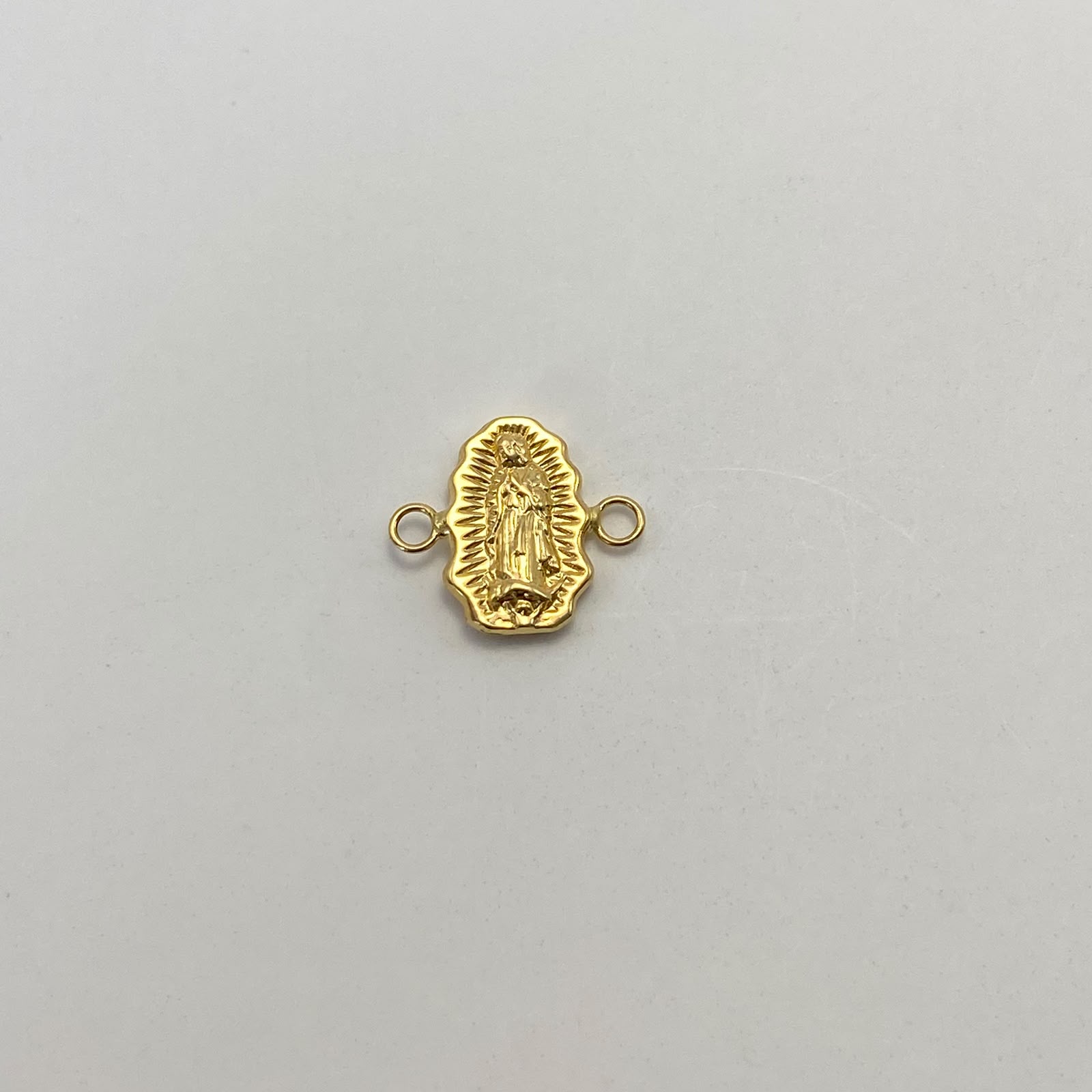 Herraje Virgen Guadalupe Silueta  Oro amarillo 0,55 Gr / 1 Cm